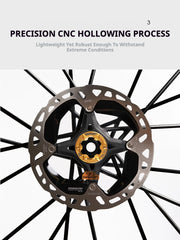 TiNE Titanium Center Lock Rotor Lockring Shimano CLX / XR / R9270 / R9170 / R8170 / RT-MT