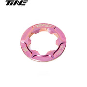 TiNE Titanium Center Lock Rotor Lockring Shimano CLX / XR / R9270 / R9170 / R8170 / RT-MT Pink