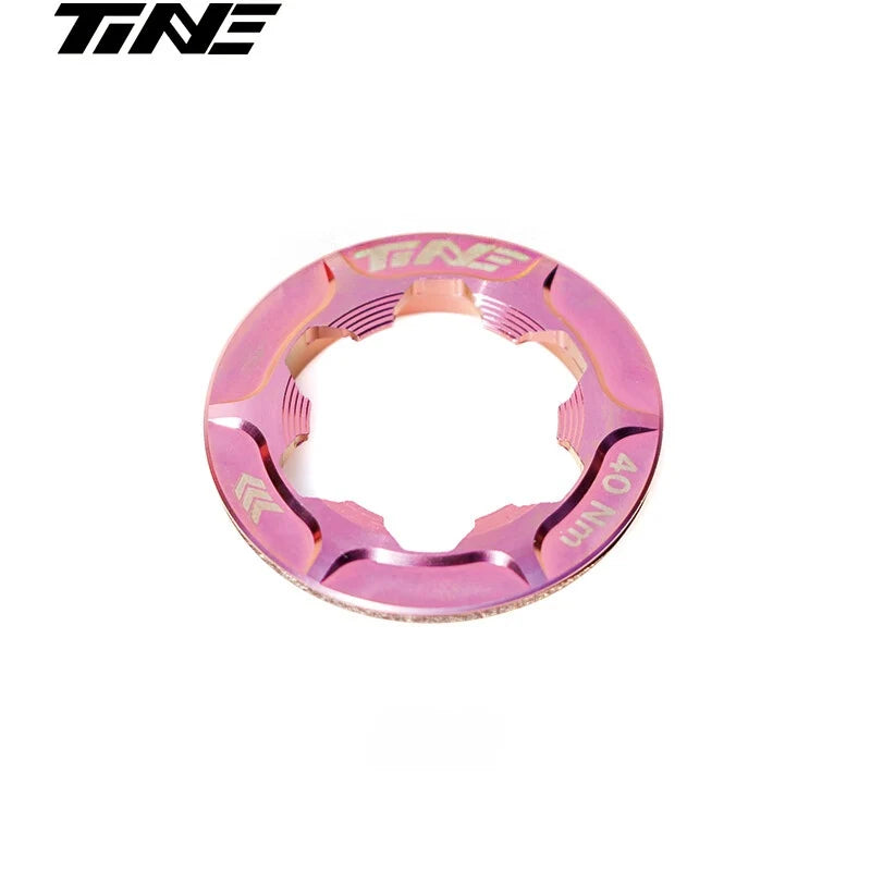 TiNE Titanium Center Lock Rotor Lockring Shimano CLX / XR / R9270 / R9170 / R8170 / RT-MT