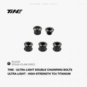 TiNE Titanium Double Chainring Bolts