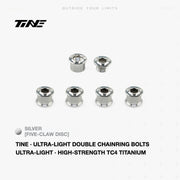 TiNE Titanium Double Chainring Bolts