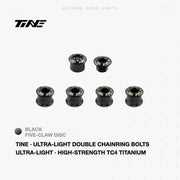 TiNE Titanium Double Chainring Bolts