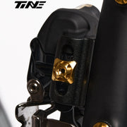 TiNE Titanium Front Derailleur Bolt and Washer Kit for Shimano Road Bikes