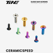 TiNE Titanium Guide Pulley Screws for CERAMICSPEED OSPW