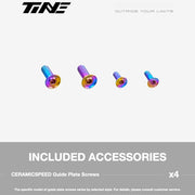 TiNE Titanium Guide Pulley Screws for CERAMICSPEED OSPW