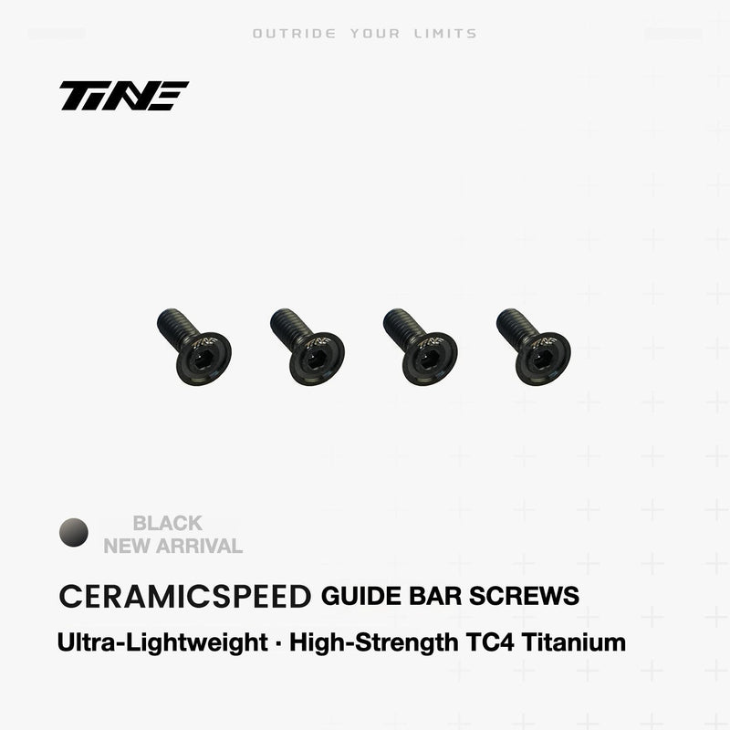 TiNE Titanium Guide Pulley Screws for CERAMICSPEED OSPW