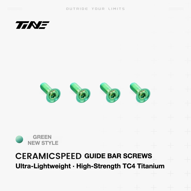 TiNE Titanium Guide Pulley Screws for CERAMICSPEED OSPW