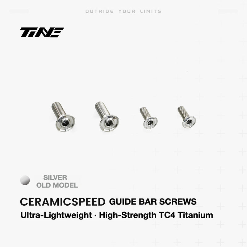 TiNE Titanium Guide Pulley Screws for CERAMICSPEED OSPW