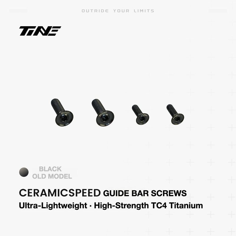 TiNE Titanium Guide Pulley Screws for CERAMICSPEED OSPW