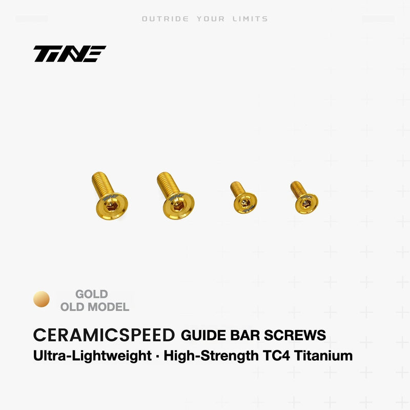 TiNE Titanium Guide Pulley Screws for CERAMICSPEED OSPW