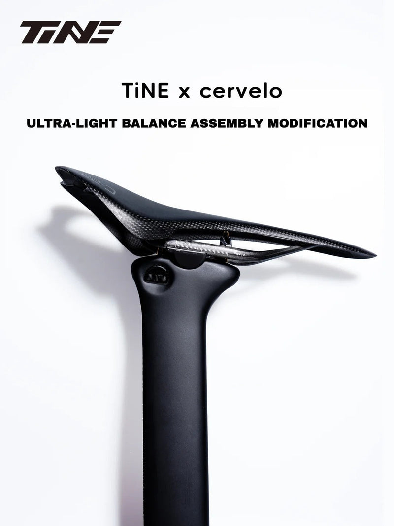TiNE Titanium Saddle Clamp Kit for Cervélo Seatposts — 21.4g