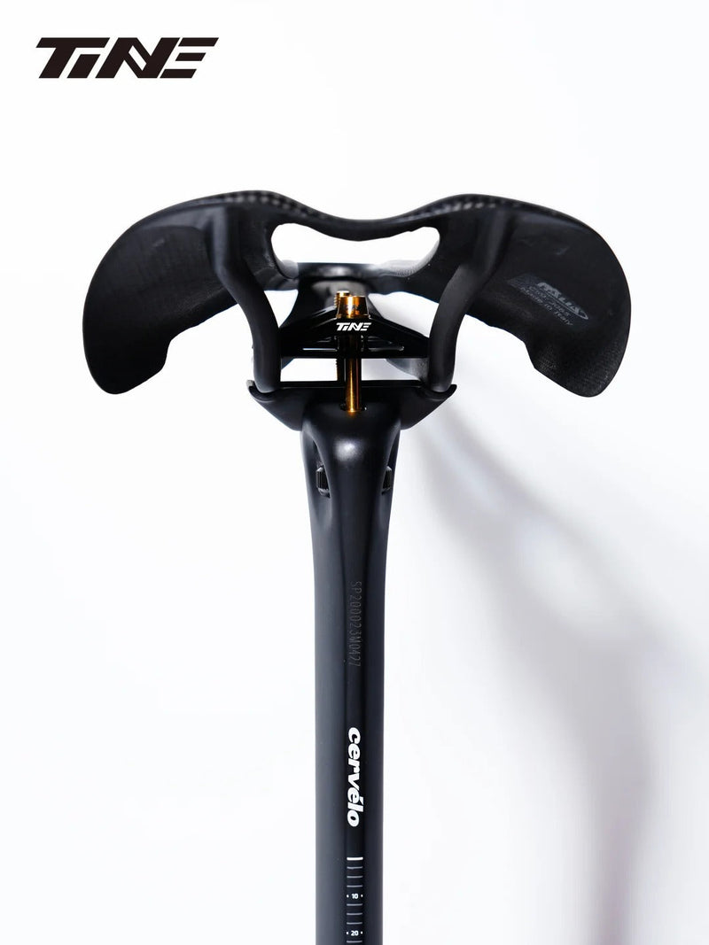 TiNE Titanium Saddle Clamp Kit for Cervélo Seatposts — 21.4g