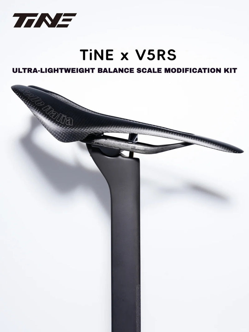 TiNE Titanium Saddle Clamp Kit for Colnago V5RS / Y1RS — 20.8g