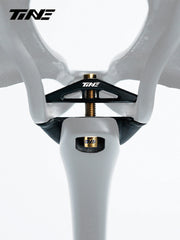 TiNE Titanium Seat Clamp & Leveling Assembly — 6.8g — Specialized SL8/SL9, Aethos, Colnago & DARIMO