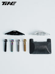 TiNE Titanium Seat Clamp & Leveling Assembly — 6.8g — Specialized SL8/SL9, Aethos, Colnago & DARIMO