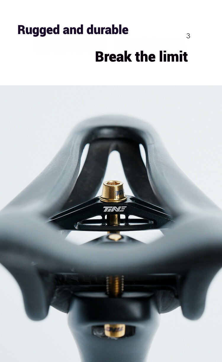 TiNE Titanium Seat Clamp & Leveling Assembly — 6.8g — Specialized SL8/SL9, Aethos, Colnago & DARIMO