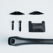 TiNE Titanium Seat Clamp & Leveling Assembly — 6.8g — Specialized SL8/SL9, Aethos, Colnago & DARIMO