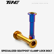 TiNE Titanium Seatpost Clamp Bolt Kit for Specialized Road Bikes