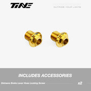 TiNE Titanium Shifter Hydraulic Hose Clamping Bolt Shimano Road Shifters
