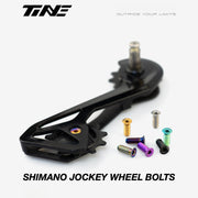 TiNE Titanium Shimano Jockey Wheel Bolts