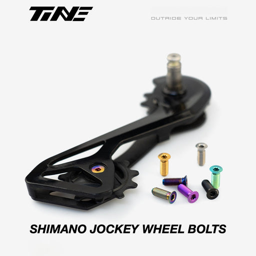 TiNE Titanium Shimano Jockey Wheel Bolts