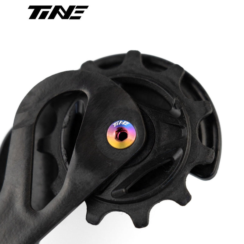 TiNE Titanium Shimano Jockey Wheel Bolts