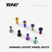 TiNE Titanium Shimano Jockey Wheel Bolts