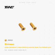 TiNE Titanium Shimano Jockey Wheel Bolts