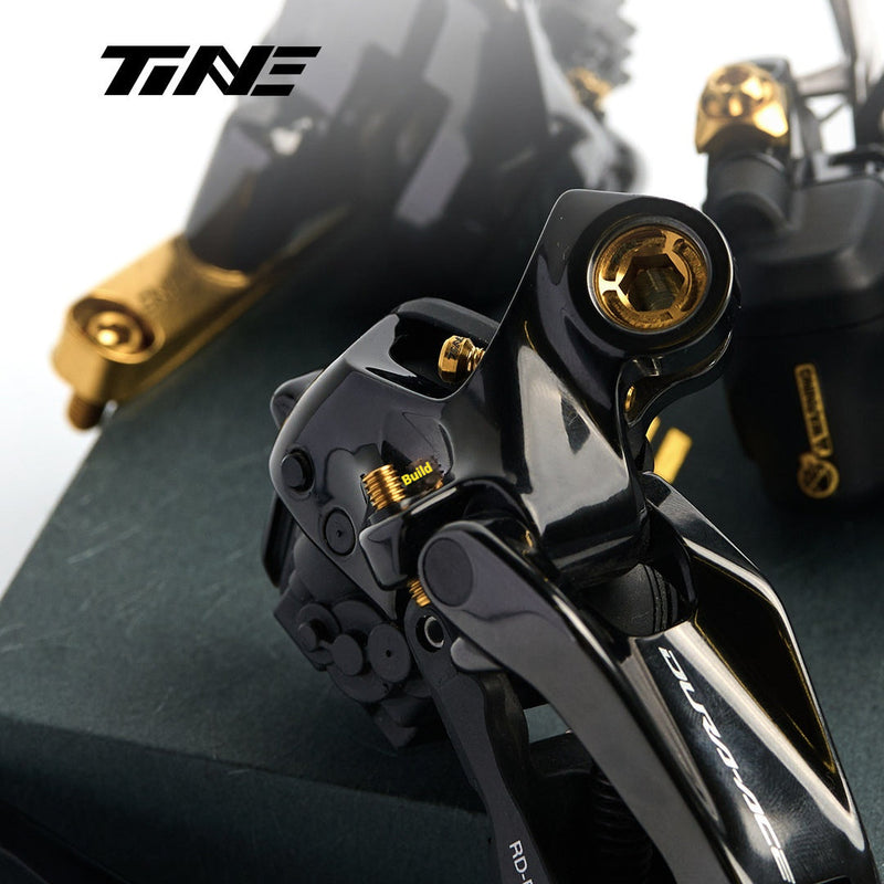 TiNE Titanium Shimano Rear Derailleur Limit and B-Tension Screws