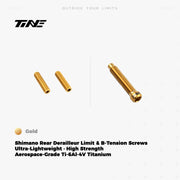 TiNE Titanium Shimano Rear Derailleur Limit and B-Tension Screws