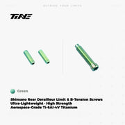 TiNE Titanium Shimano Rear Derailleur Limit and B-Tension Screws