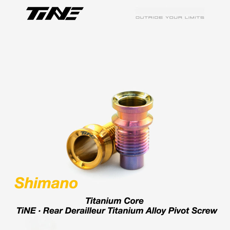 TiNE Titanium Shimano Rear Derailleur Pivot Bolt