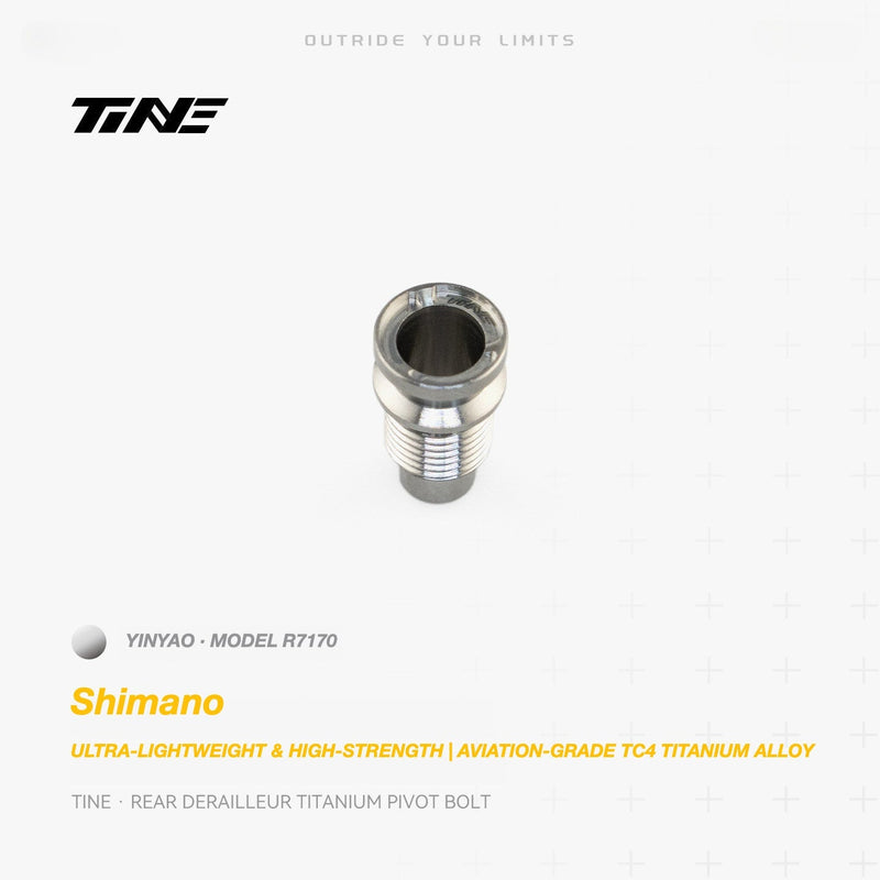 TiNE Titanium Shimano Rear Derailleur Pivot Bolt