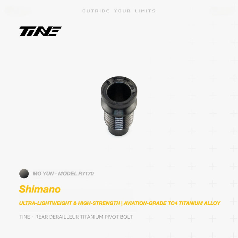 TiNE Titanium Shimano Rear Derailleur Pivot Bolt