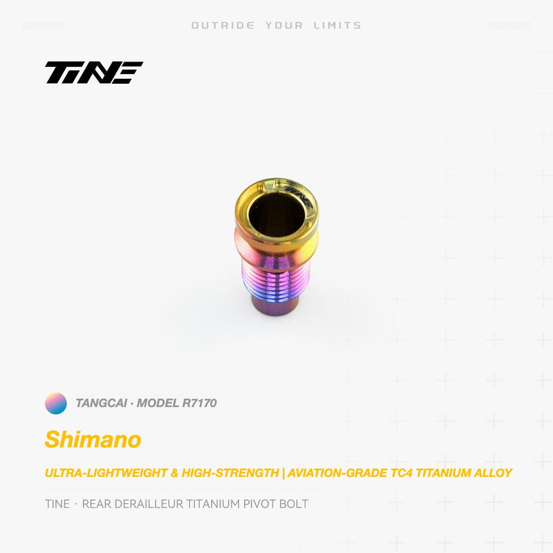 TiNE Titanium Shimano Rear Derailleur Pivot Bolt