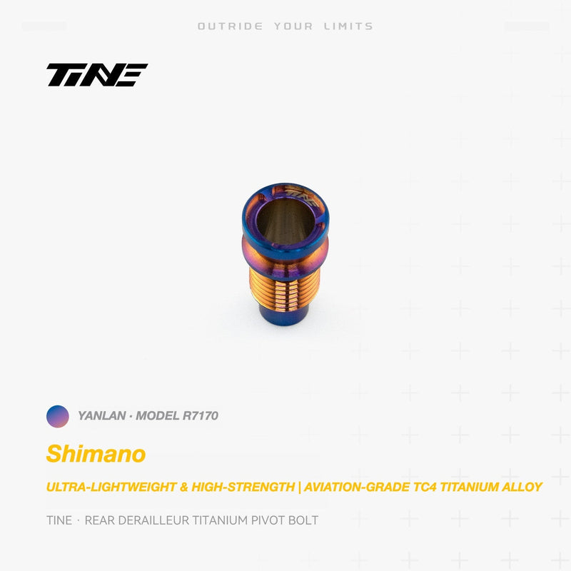 TiNE Titanium Shimano Rear Derailleur Pivot Bolt
