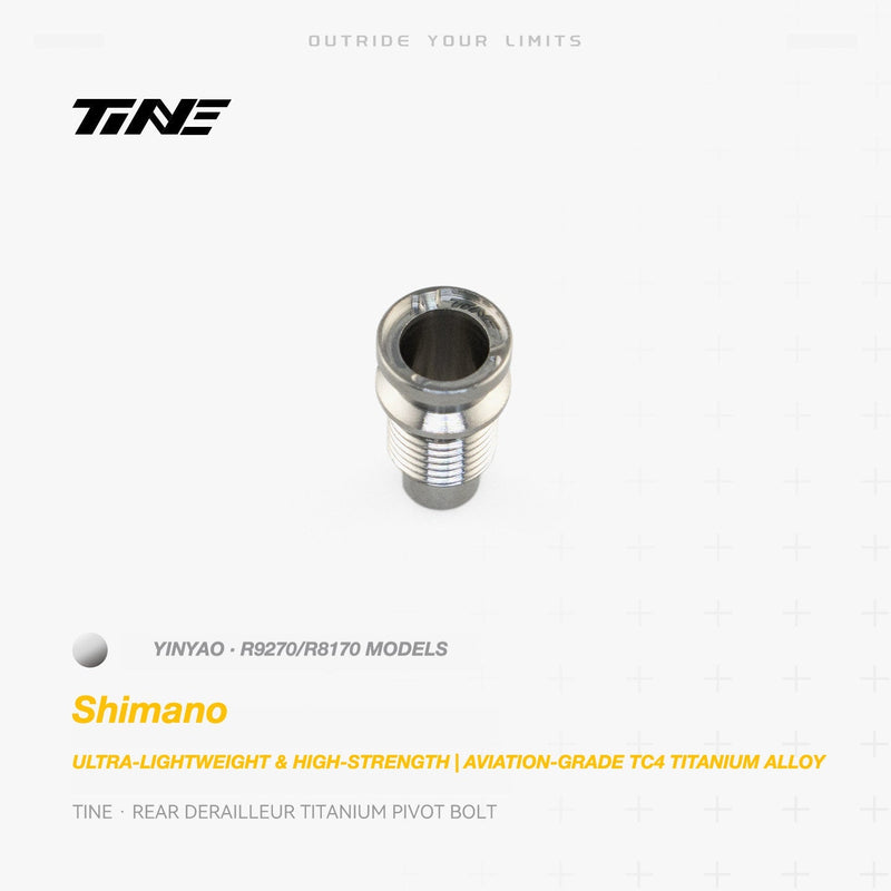 TiNE Titanium Shimano Rear Derailleur Pivot Bolt