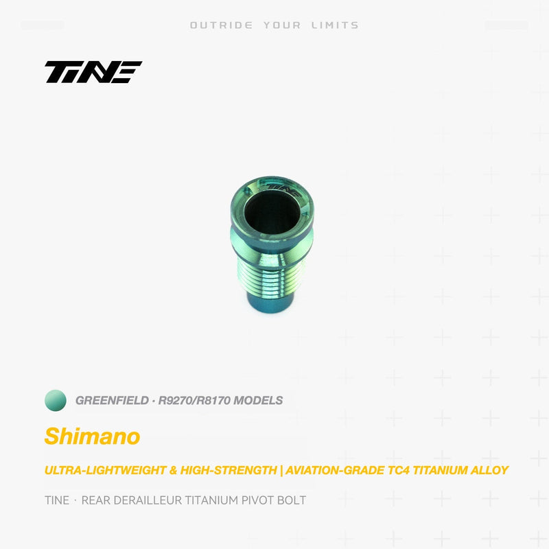 TiNE Titanium Shimano Rear Derailleur Pivot Bolt