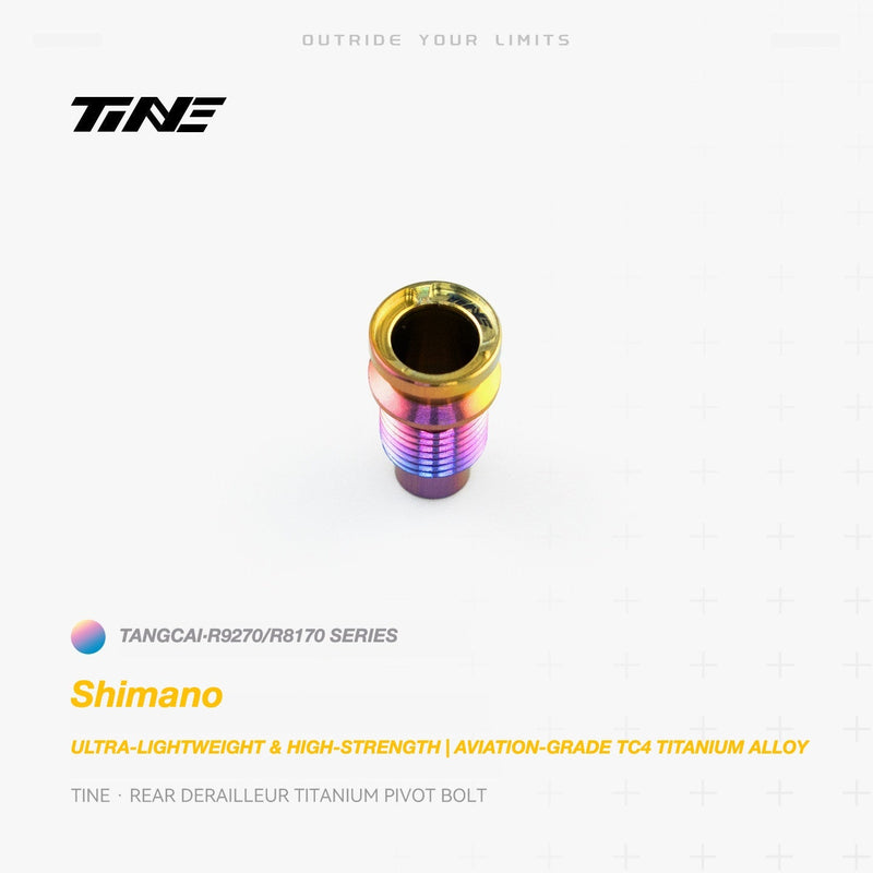 TiNE Titanium Shimano Rear Derailleur Pivot Bolt