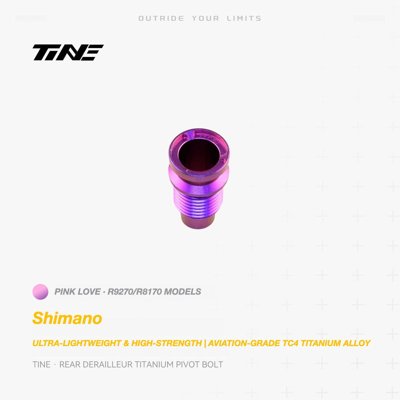 TiNE Titanium Shimano Rear Derailleur Pivot Bolt