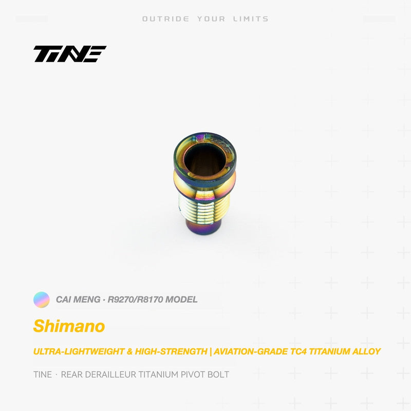 TiNE Titanium Shimano Rear Derailleur Pivot Bolt