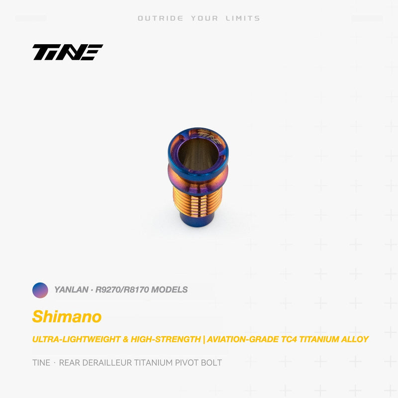 TiNE Titanium Shimano Rear Derailleur Pivot Bolt