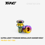TiNE Ultra-Light Titanium Rear Derailleur Hanger Bolts – Specialized Tarmac SL6 / SL7 / SL8 / SL9