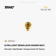 TiNE Ultra-Light Titanium Rear Derailleur Hanger Bolts – Specialized Tarmac SL6 / SL7 / SL8 / SL9
