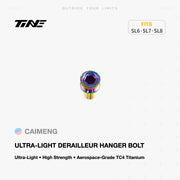 TiNE Ultra-Light Titanium Rear Derailleur Hanger Bolts – Specialized Tarmac SL6 / SL7 / SL8 / SL9