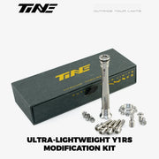 TiNE Titanium Upgrade Kit for Colnago Y1RS | Ultralight Steerer Expander + Titanium Bolt Set