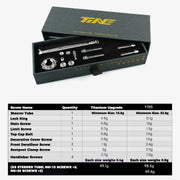 TiNE Titanium Upgrade Kit for Colnago Y1RS | Ultralight Steerer Expander + Titanium Bolt Set - Detail 2