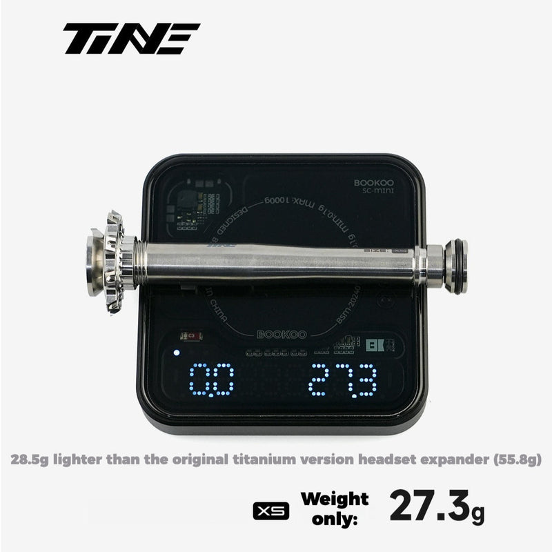 TiNE Titanium Upgrade Kit for Colnago Y1RS – Ultralight Steerer Expander & Titanium Bolt Set