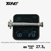 TiNE Titanium Upgrade Kit for Colnago Y1RS | Ultralight Steerer Expander + Titanium Bolt Set - Detail 3