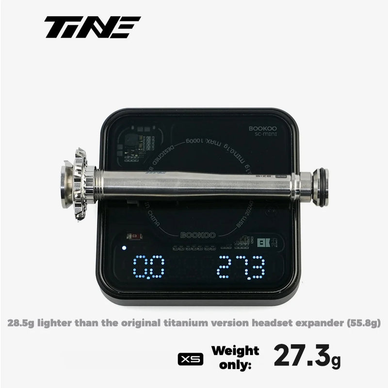 TiNE Titanium Upgrade Kit for Colnago Y1RS | Ultralight Steerer Expander + Titanium Bolt Set - Detail 3
